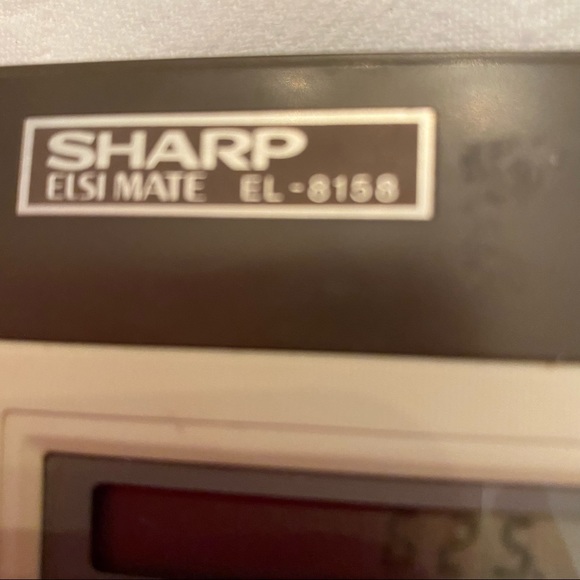 Sharp ELSI MATE EL-8158 Preowned works - Picture 6 of 6